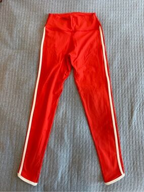 Strut-This “Havanna” Women’s Athletic Leggings with White Side Stripe